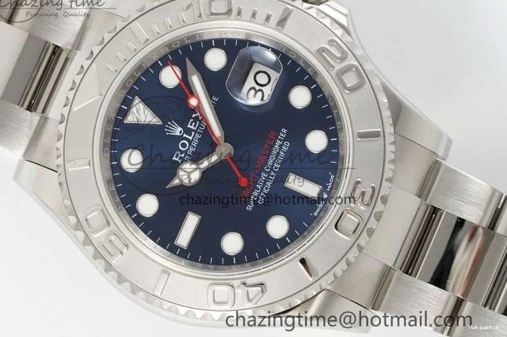 1:1 GSF A2836 SS Yacht-Master Best Bracelet on 126622 Edition Blue Dial 0514